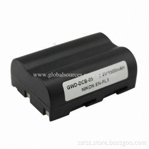 Camera batteries, Nikon EN-FL3, 7.4V/1500MAH